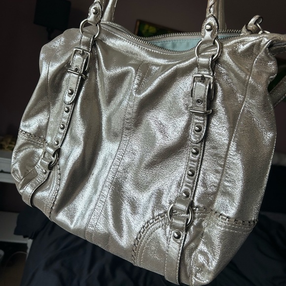 Metallic Coach bag - Picture 2 of 5